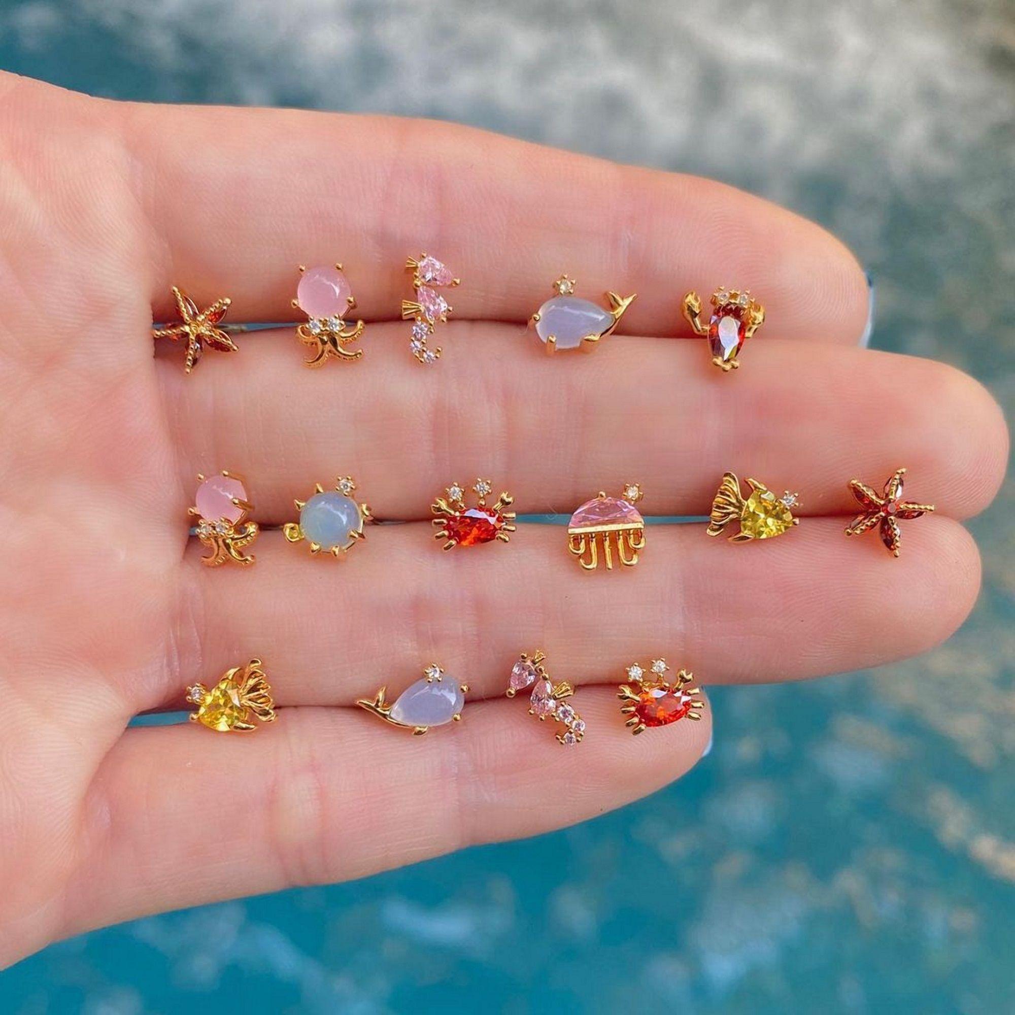 Aros Mini Marino Pez Dorado-2
