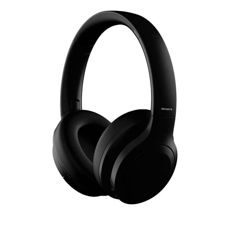 AUDIFONO OVER EAR AIWA CON CANCELACION DE RUIDO AW-45NC COLOR NEGRO-0
