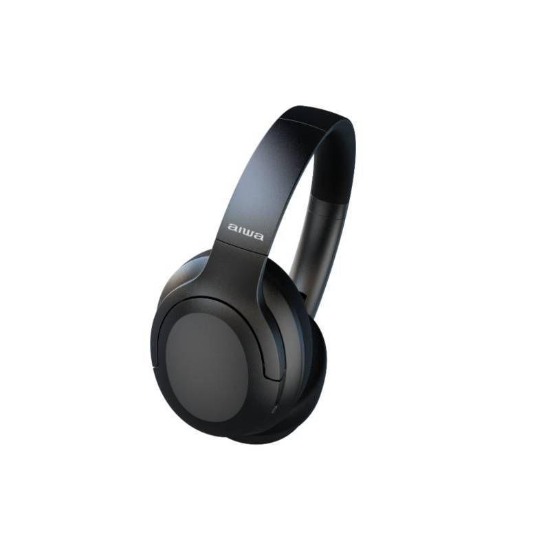 AUDIFONO OVER EAR AIWA CON CANCELACION DE RUIDO AW-45NC COLOR NEGRO-1