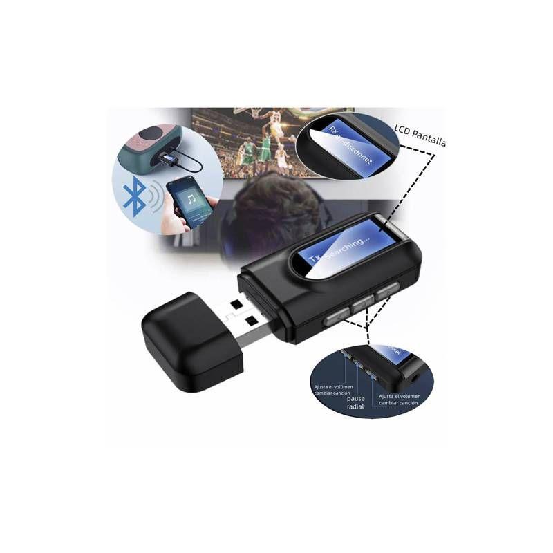 RECEPTOR / TRANSMISOR BLUETOOTH 5.0 TECNOLAB USB TL109-1