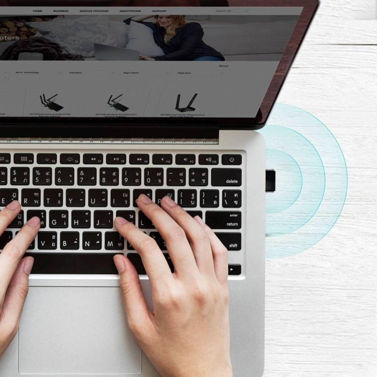 ADAPTADOR WIFI USB TP LINK T2U NANO 600MBPS AC600-3