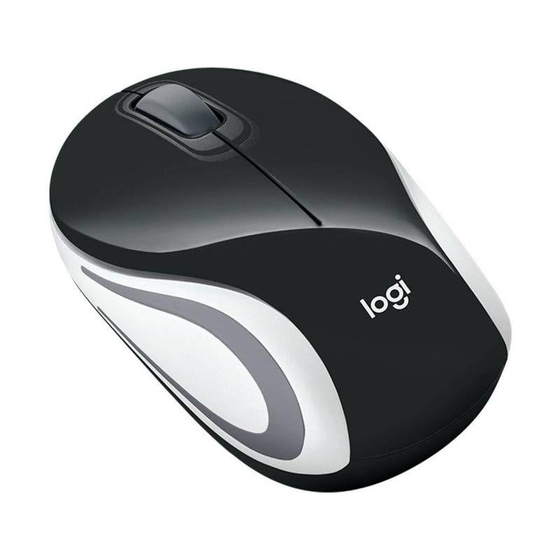 MOUSE LOGITECH M187 NEGRO INALÁMBRICO-2
