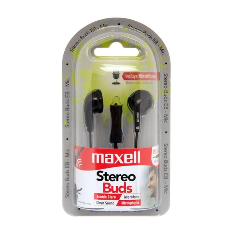 AUDIFONOS MANOS LIBRES MAXELL EB-MIC NEGRO-2