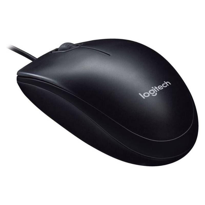 MOUSE AlAMBRICO USB M90 NEGRO LOGITECH -2