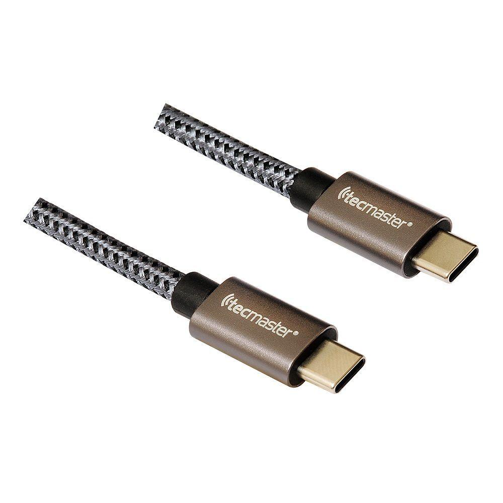 CABLE SS TIPO-C TIPO-C THUNDERBOLT USB 3.2 GEN2 100W 10GBPS 1.5 METROS TM-200545-2
