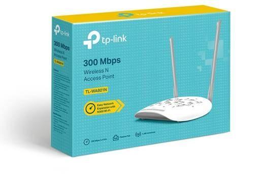 PUNTO DE ACCESO TP LINK WIFI 300MBPS MODO REPETIDOR Y CLIENTE TL WA801N-2