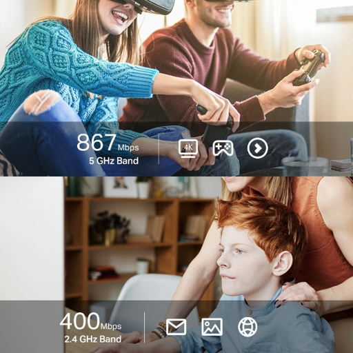 ADAPTADOR DE USB WIFI TP LINK ARCHER T3U NANO MU MIMMO USB 2 0 2 4GHZ 5GHZ-2