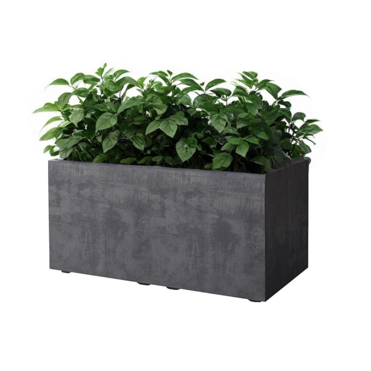 JARDINERA DEROMA 100X40cm GRAFITO-0