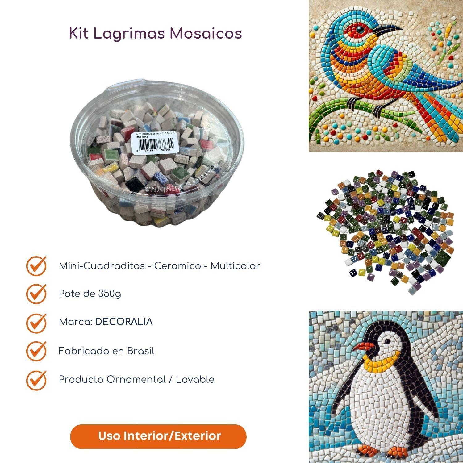 Kit Mosaicos Multicolores 350grs-3