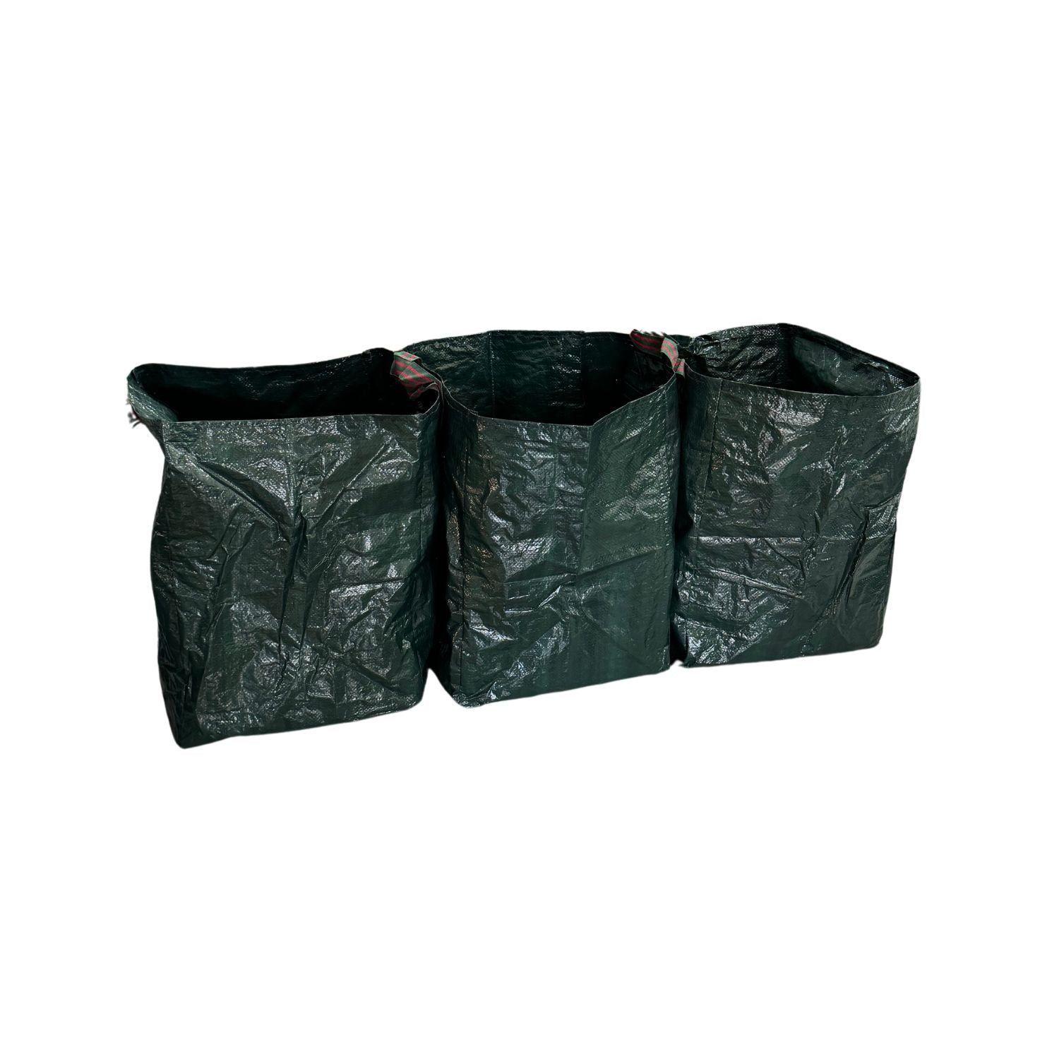 Set 3 Bolsas de Reciclaje Verde 157L-2