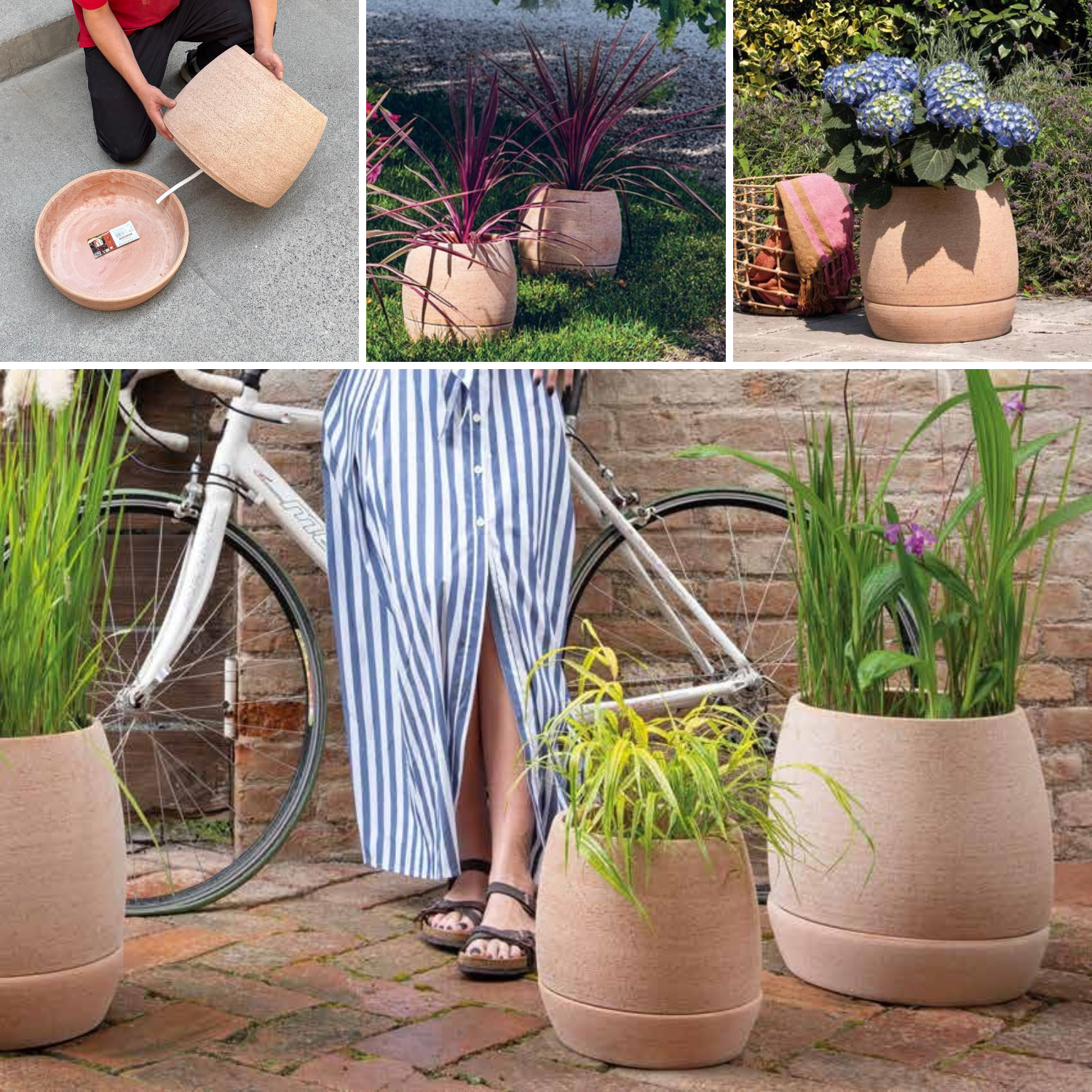 Maceta Autoriego Tornio 35cm Terrarcilla-2