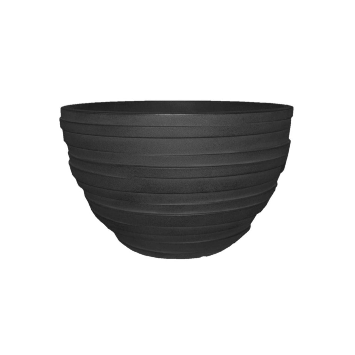 Macetero Bowl Escalonado 60 Negro-0