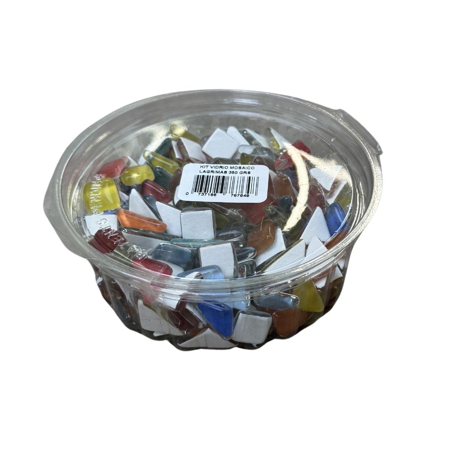 Kit Mosaico Vidrio Lágrimas 350 g-2