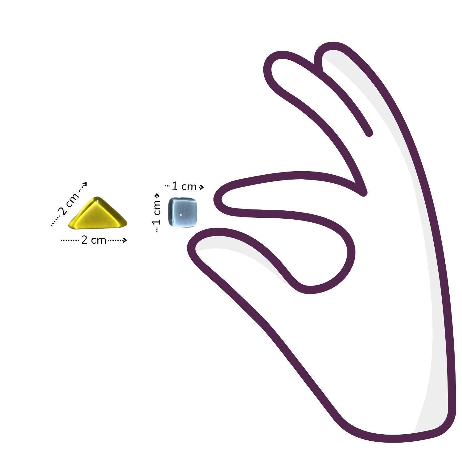 Kit Mosaico Vidrio Lágrimas 350 g-4