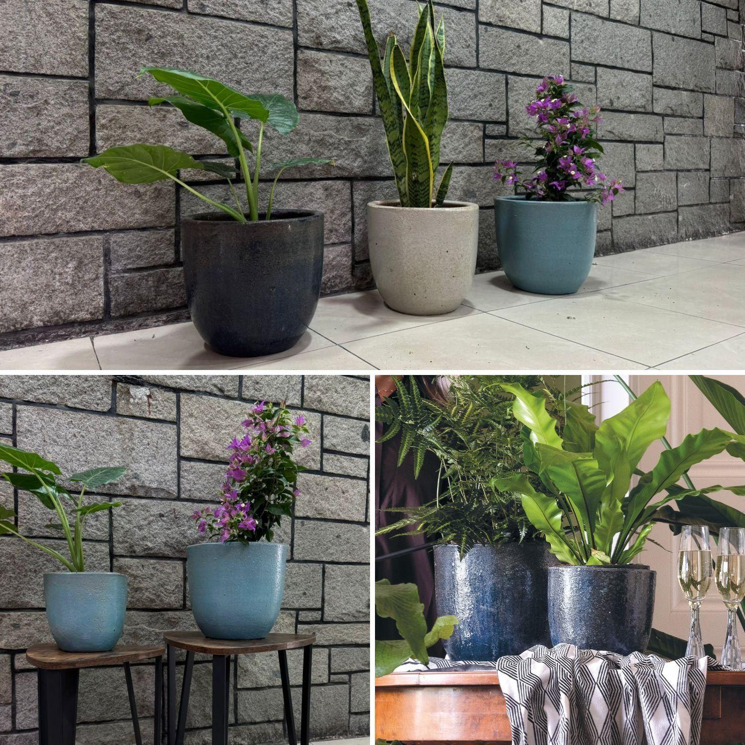 Maceta Cyclades 46 Blanco Itrio-4