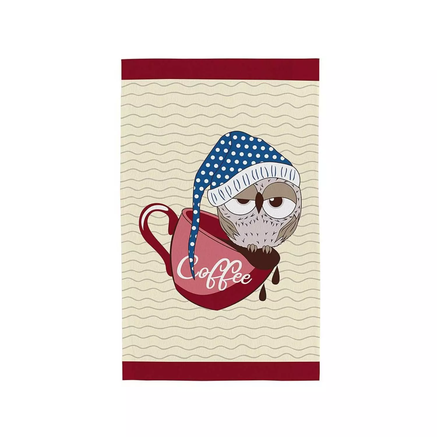 Set 3 Paños de Cocina Teka Basic Buho - 40x65 cm-2