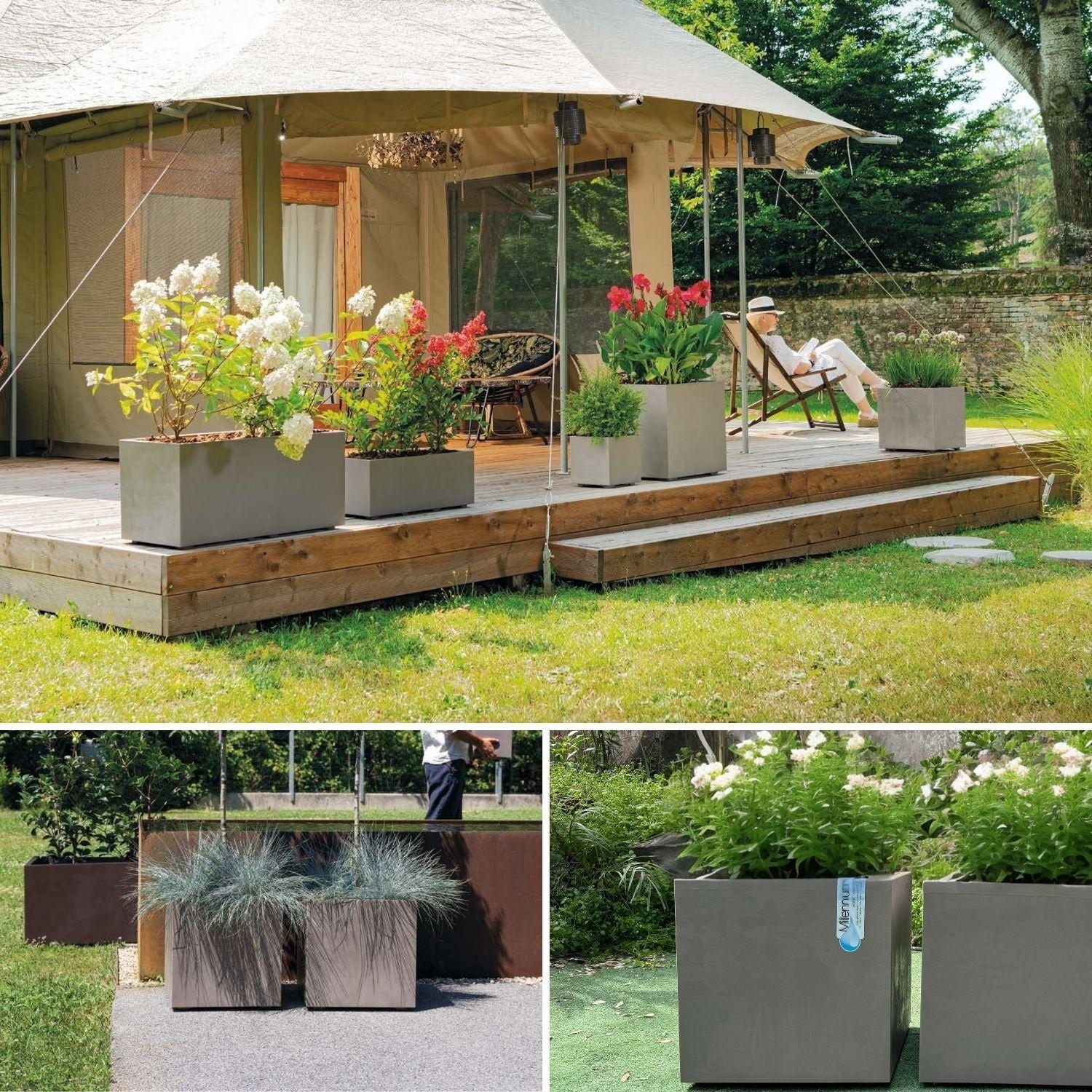 MACETA CUBO DEROMA 50X50cm ARENA-4