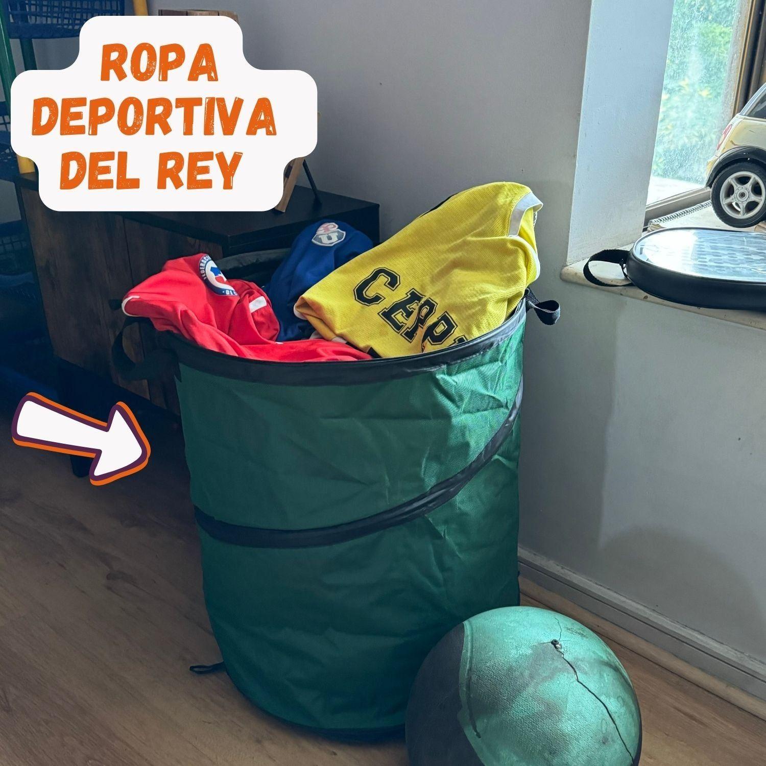 Bolsa Multiuso PopUp Plegable 92Lts Oxford Verde-4