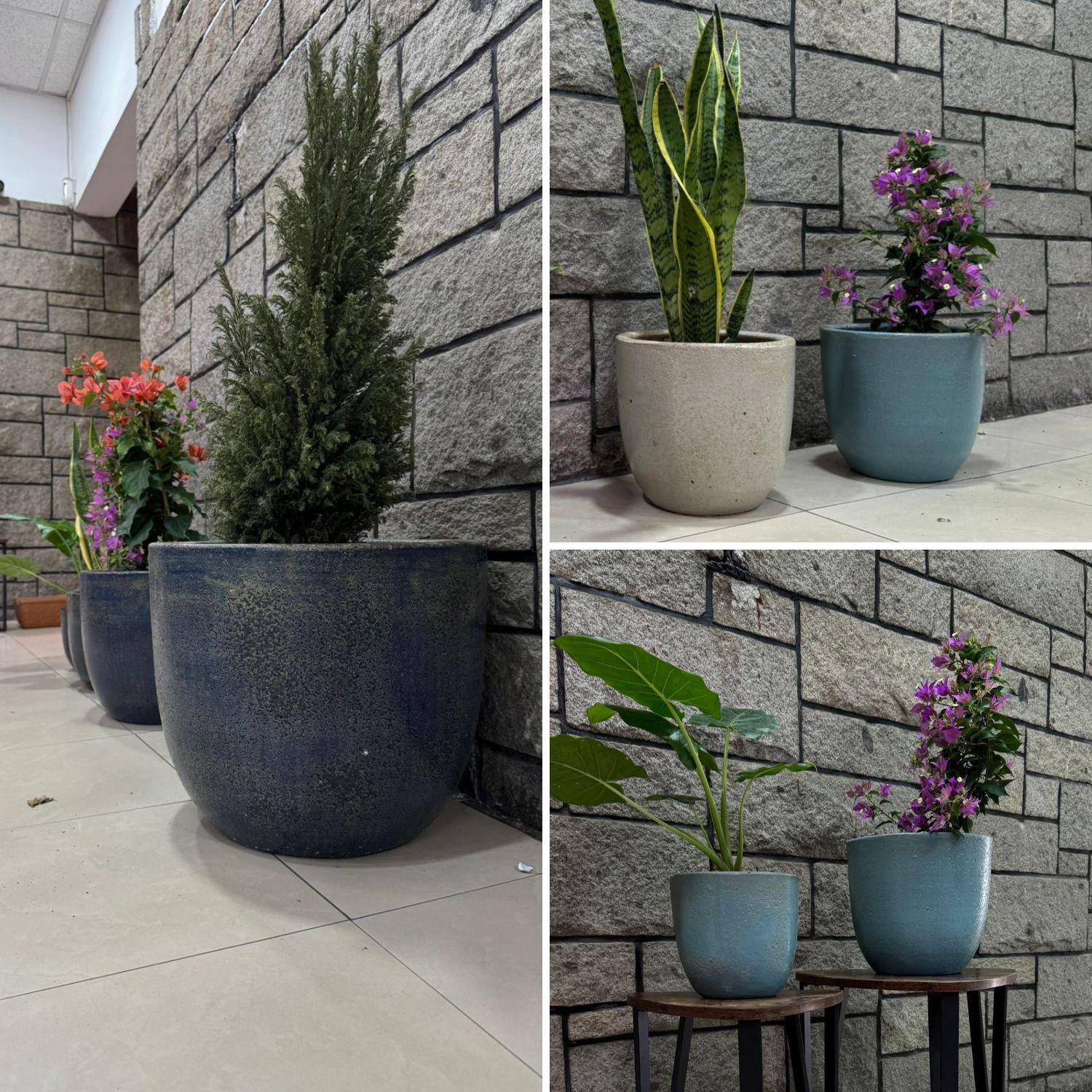 Maceta Cyclades 21 Blanco Itrio-3