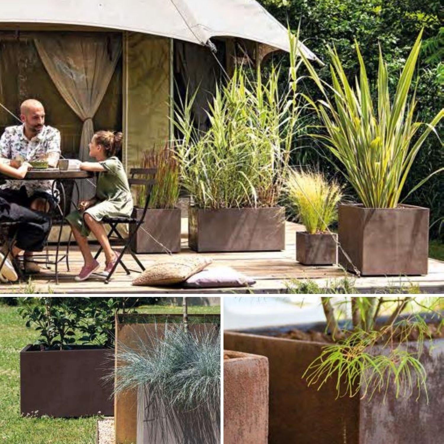 JARDINERA DEROMA 100X40cm COBRE-2