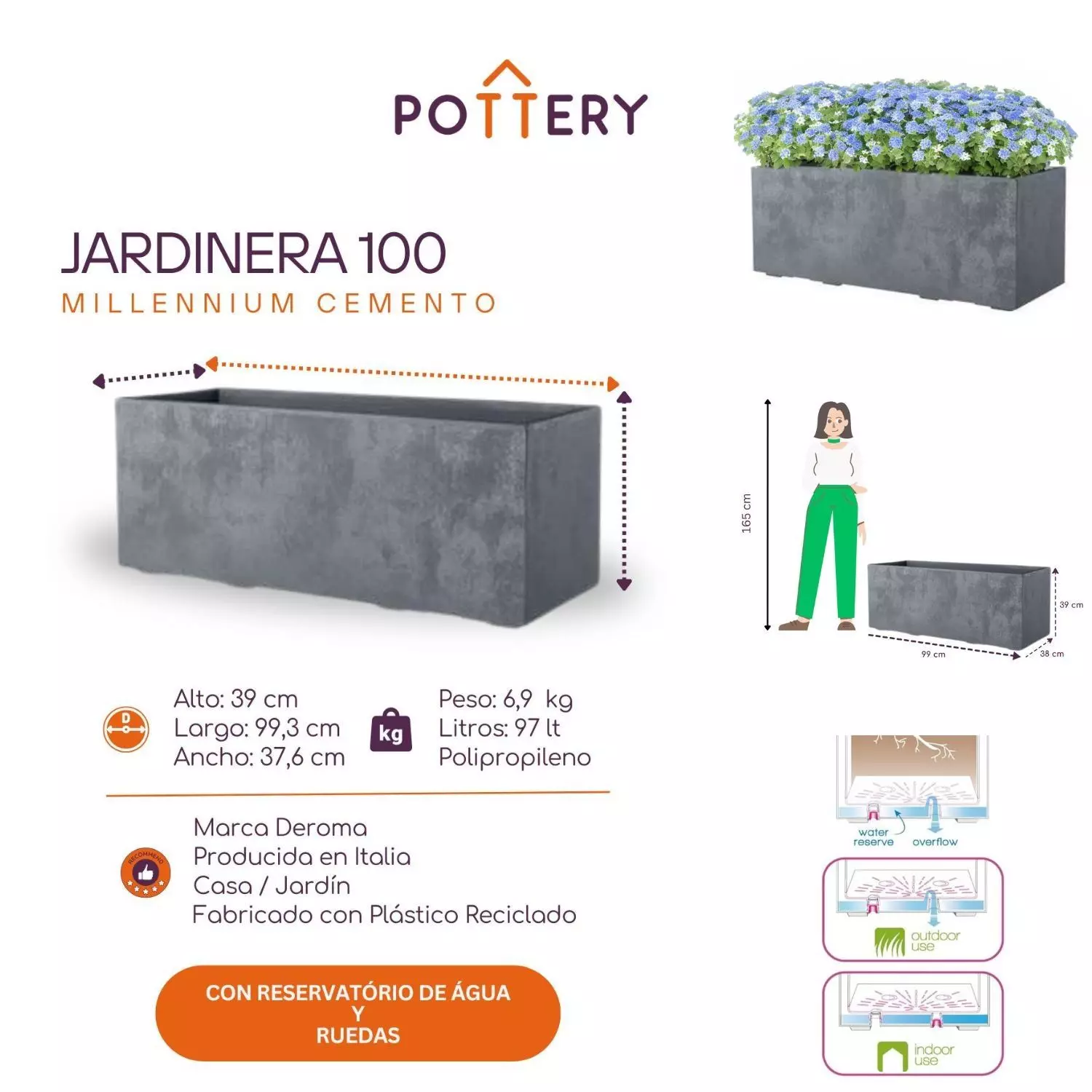 JARDINERA DEROMA 100X40cm CEMENTO-3