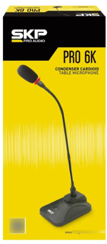 Micrófono Skp Pro Audio Pro-6k  Condensador Cardioide 5m Xlr-5