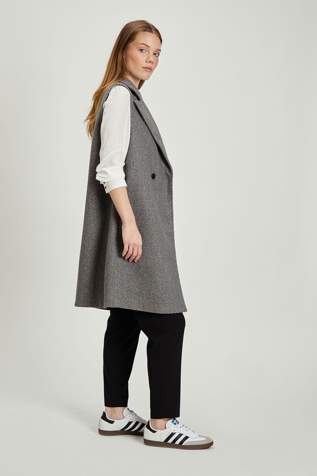 Chaqueton Liso Gris 17204224001113-3