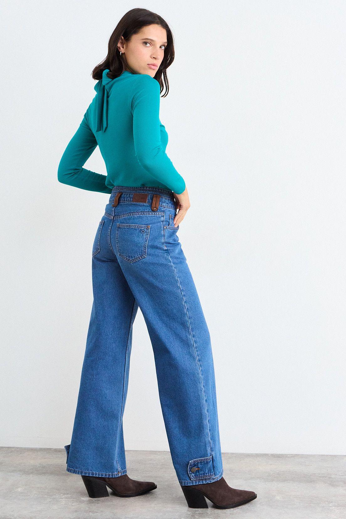 Polera Lisa Turquesa iO 14220126007107-4