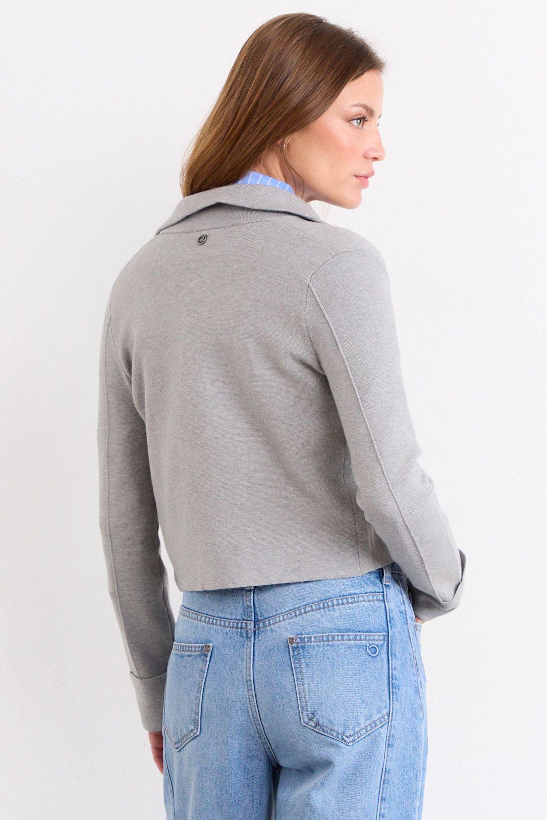 Chaleco Liso Gris iO 18020226006113-2