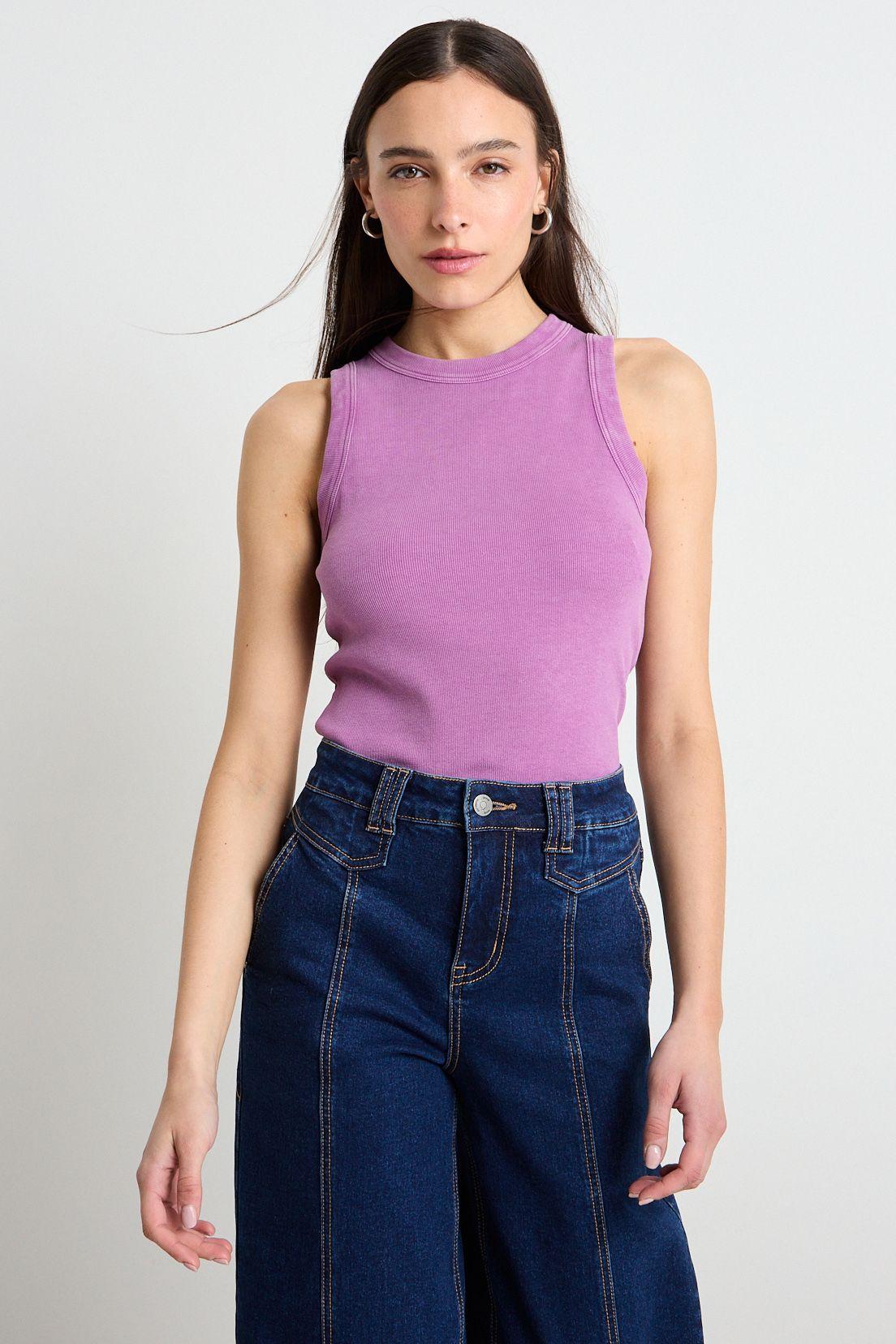 Polera Lisa Fucsia iO 14220225006116-1