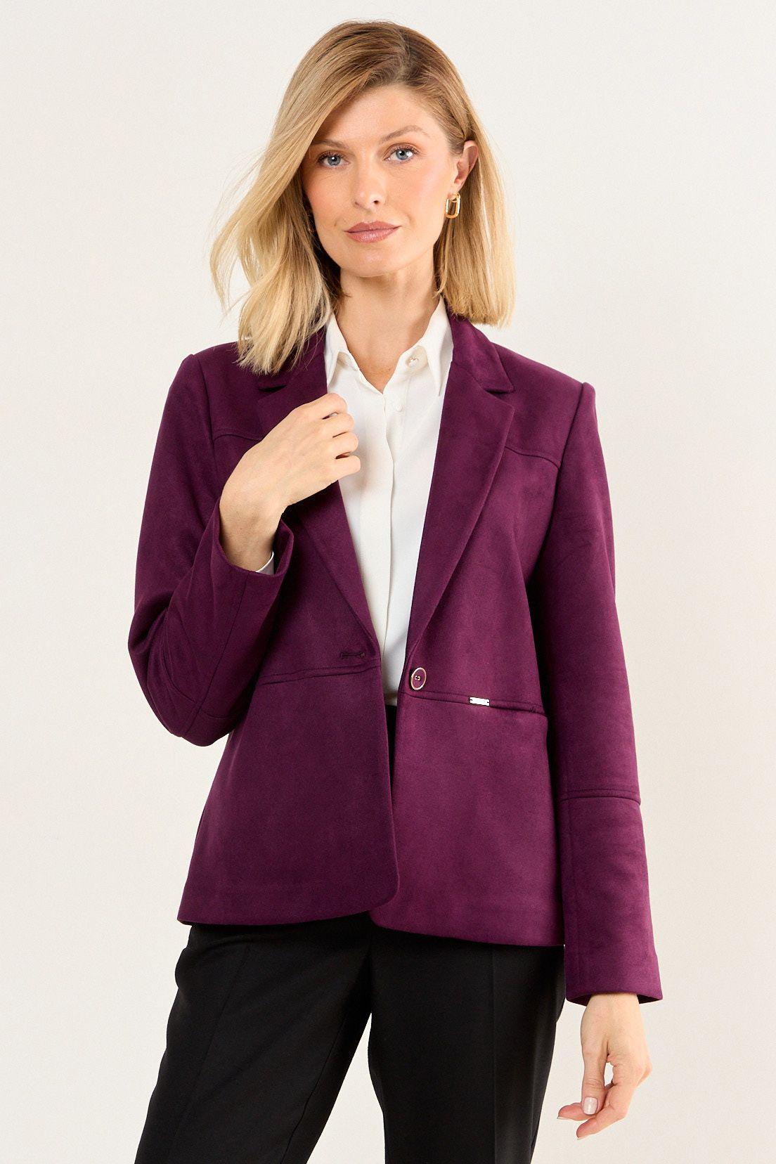 Blazer Antelina Morado Ma Griffe 16002126052121-0