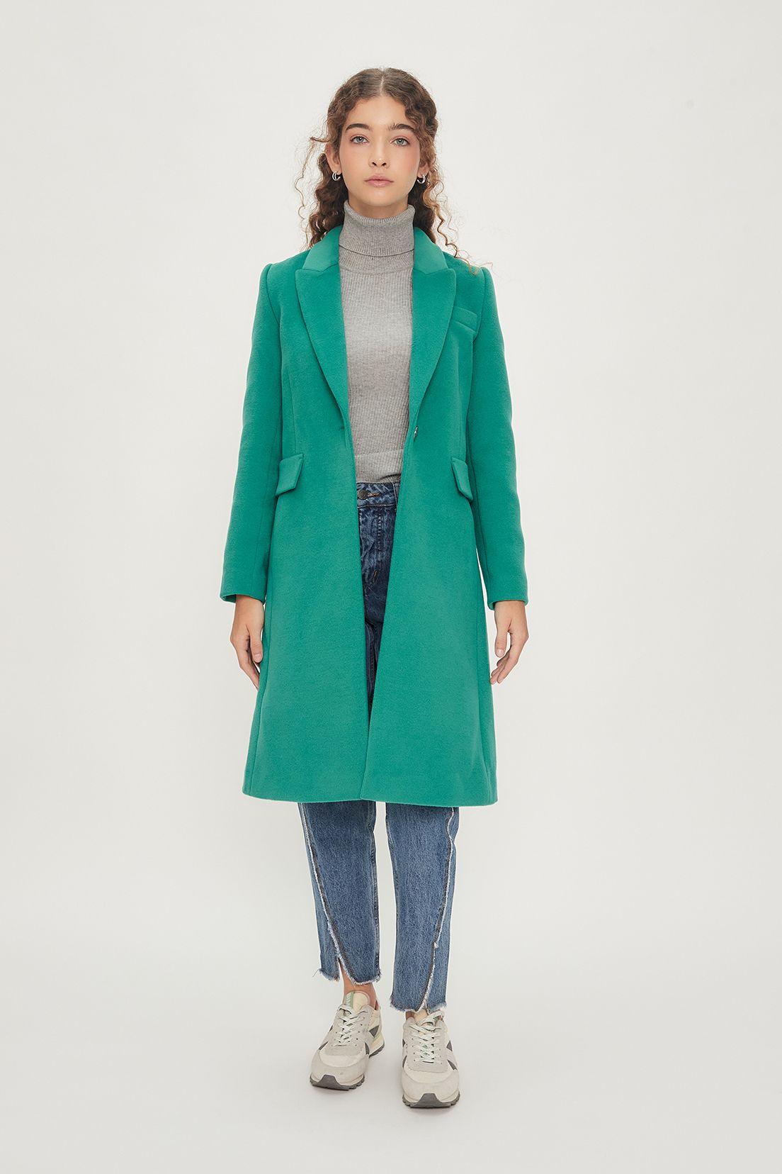 Chaqueton Liso verde  iO 17220124055107-0