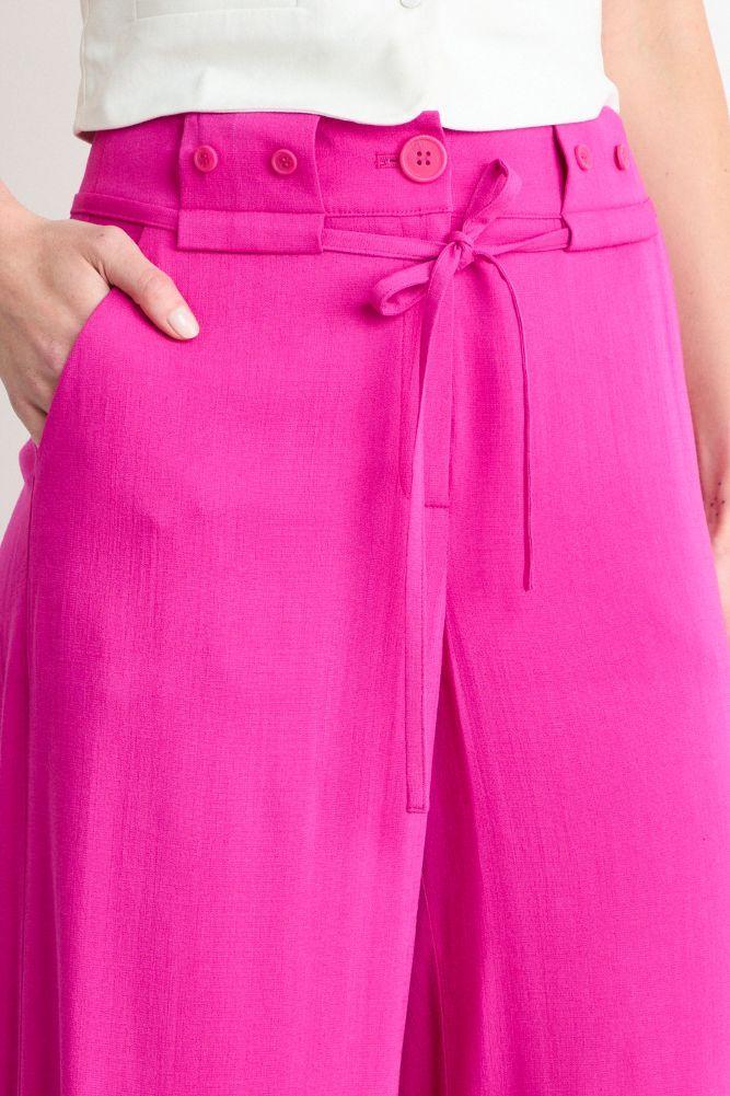 Pantalon Liso Fucsia iO 11020225023116-3