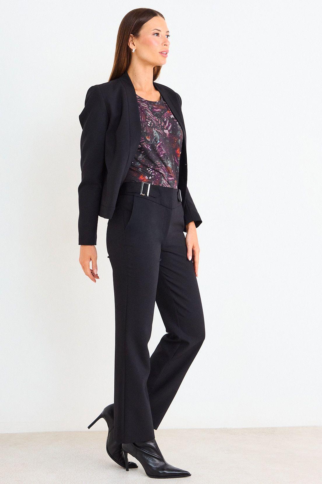 Pantalon Liso Negro Ash 11007126062102-4