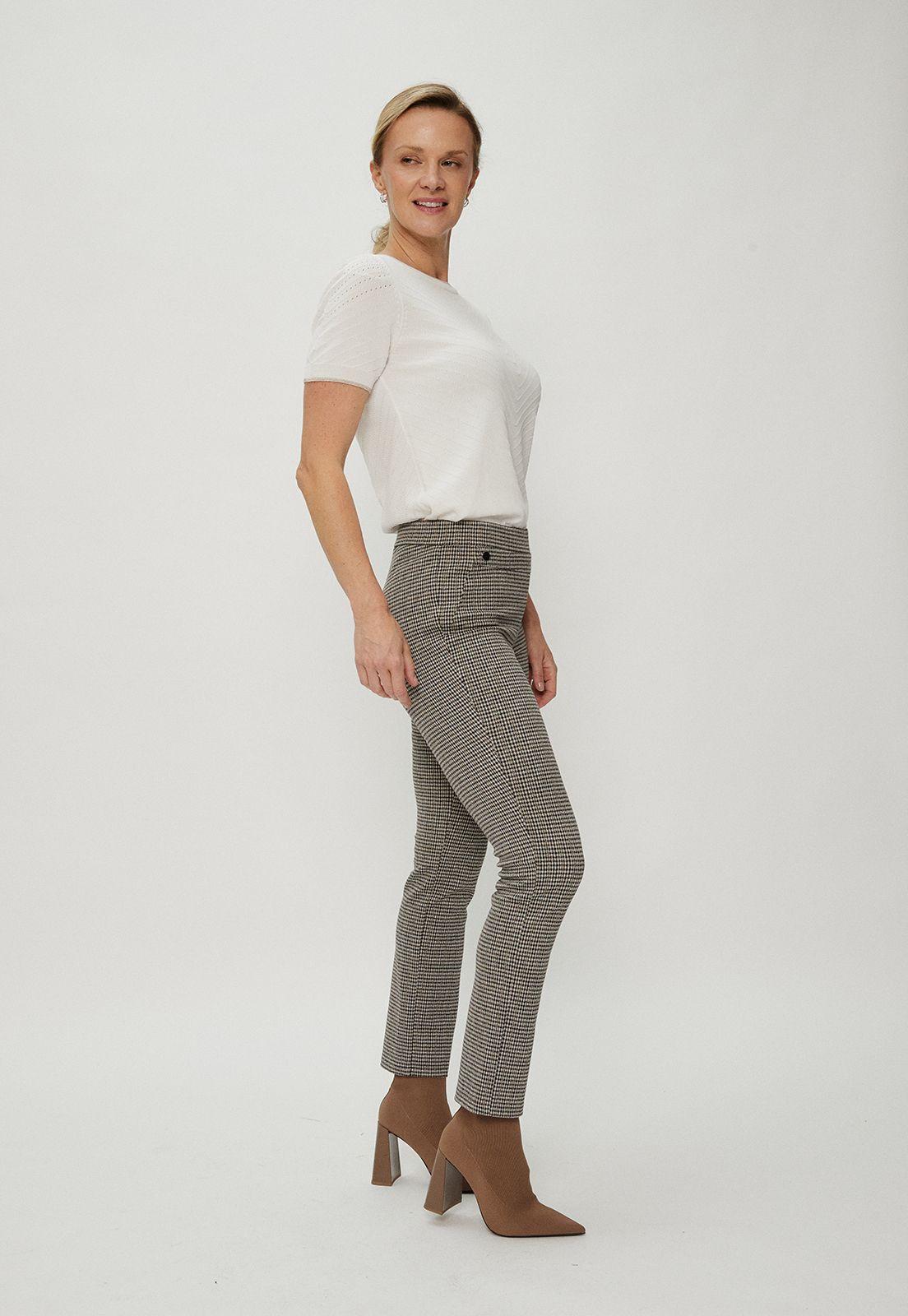 Calza Estampada Blanco Ma Griffe 11602124053105-3