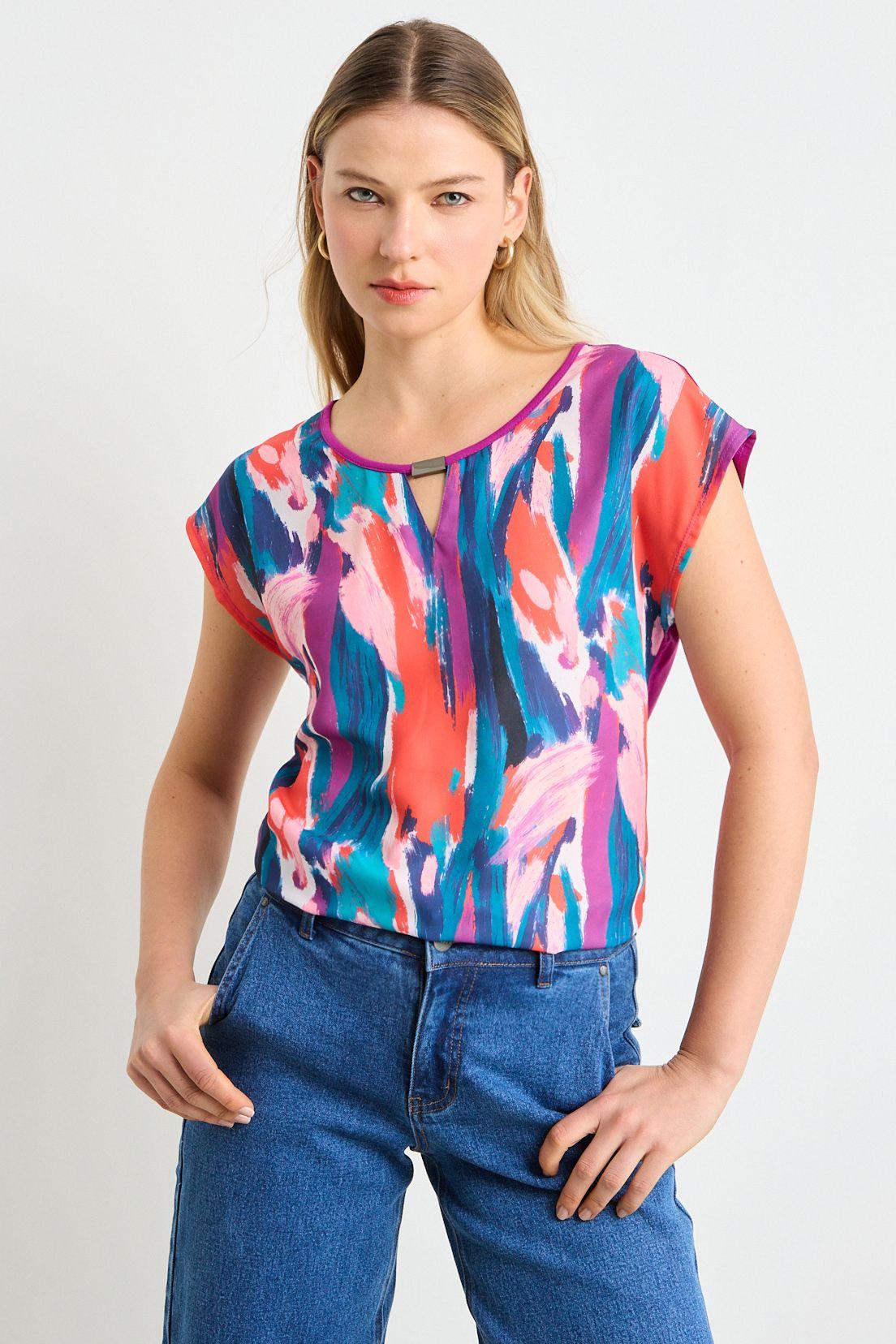 Polera Fucsia Ash 14304225070116-0