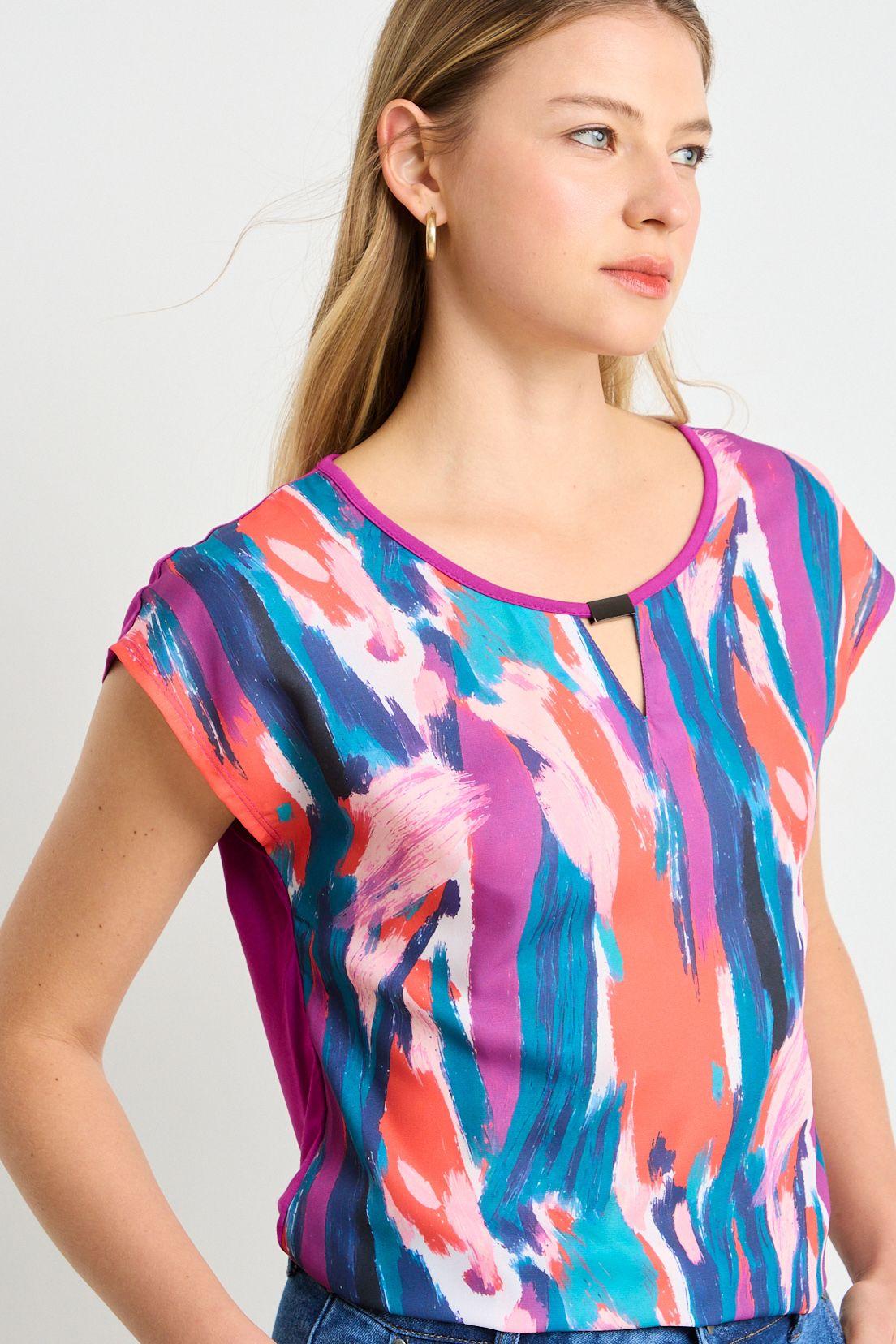Polera Fucsia Ash 14304225070116-1