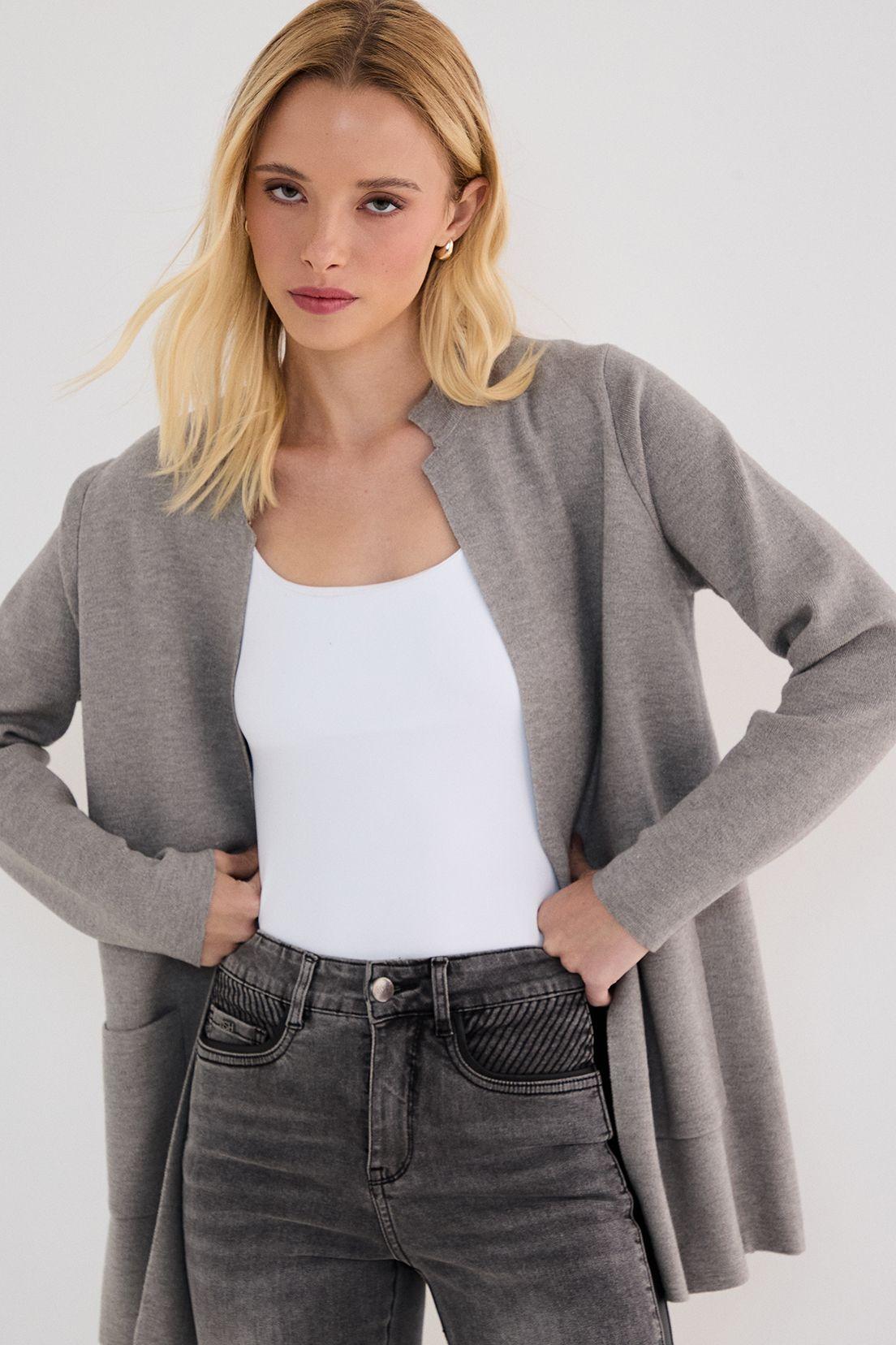 Chaleco Liso Gris 18007125002113-1