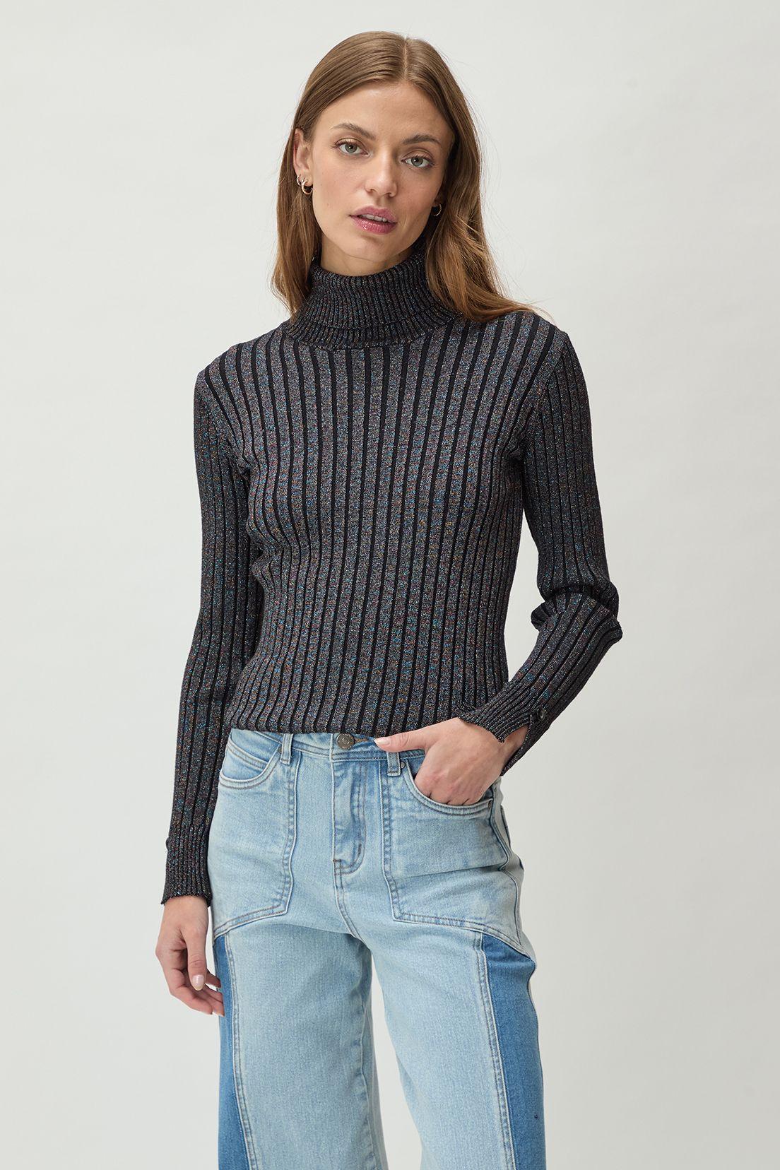 Sweater Liso Negro 18120125007102-4