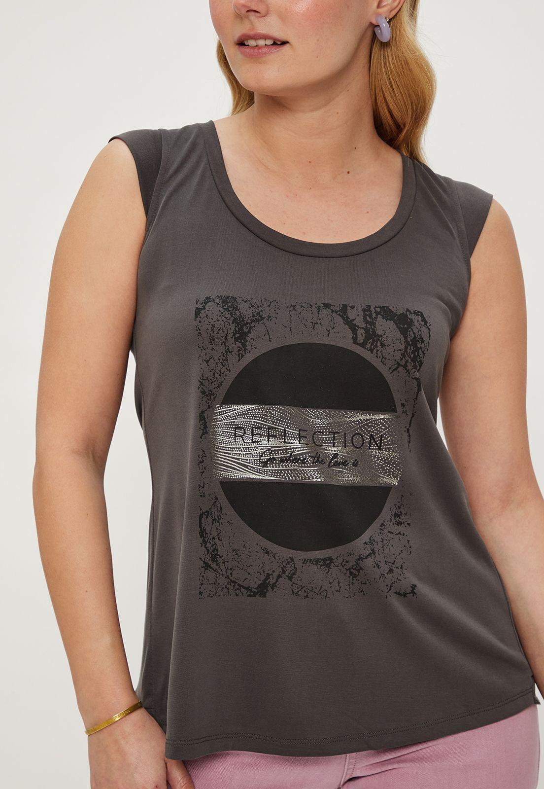 Polera Estampada Gris iO 14620124003163-2
