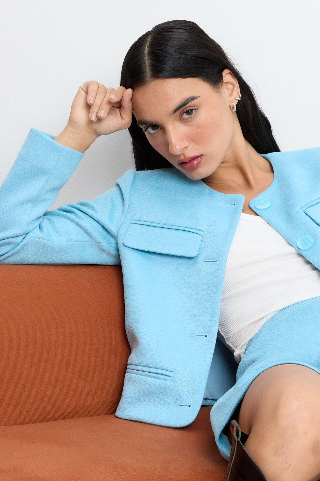 Chaqueta Celeste iO 17520225001110-4
