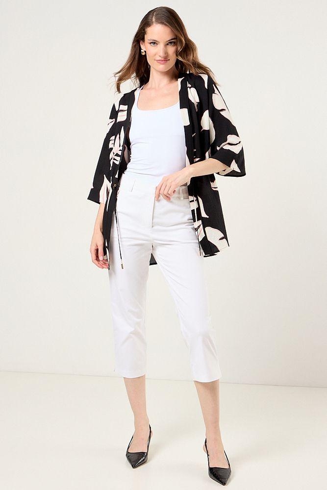 Kimono Estampado Negro Ma Griffe 15502225055102-3