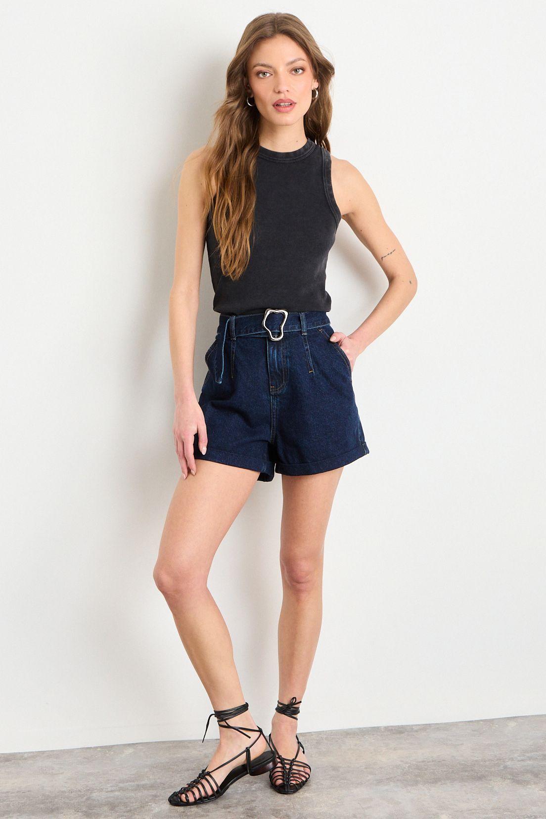 Short Mezclilla Azul iO 11820225002104-0