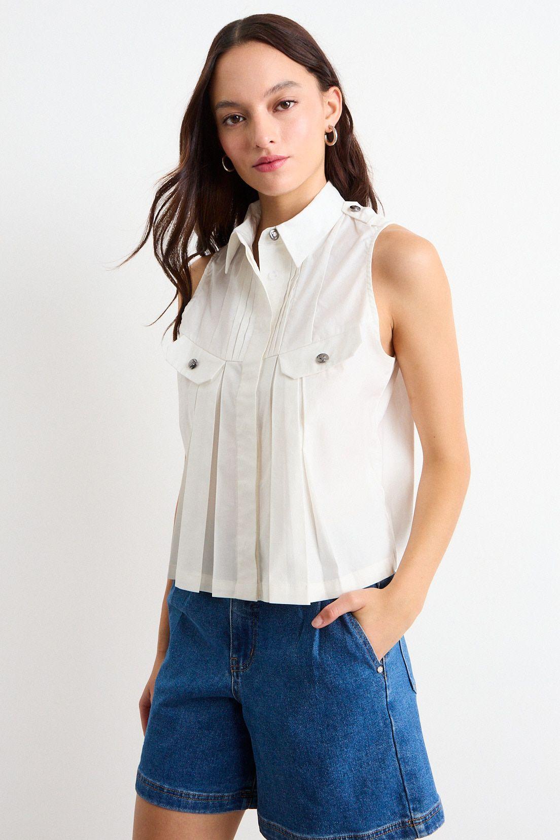 Blusa Lisa Crudo iO 14020126004105-0