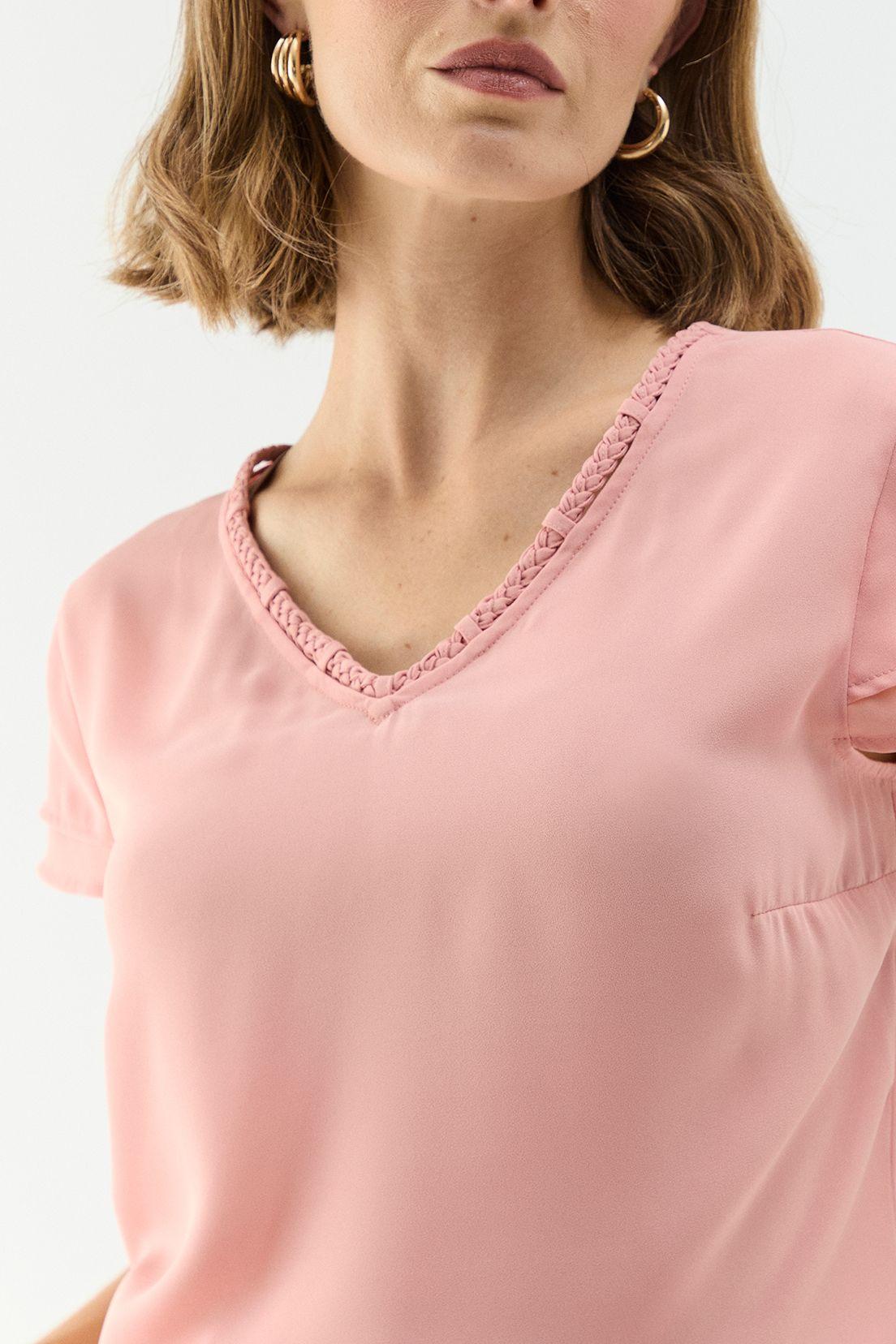 Blusa Lisa Rosado Ma Griffe 14004224008123-1