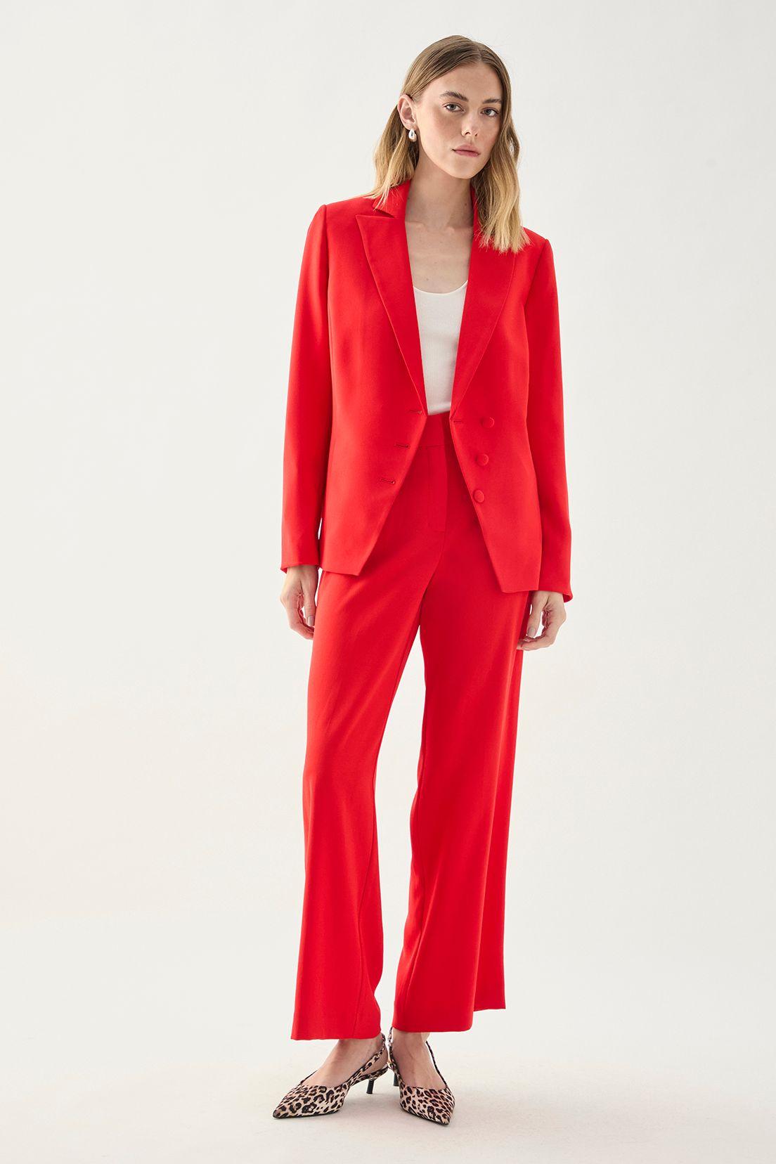Pantalon Liso Rojo 11007125004103-0
