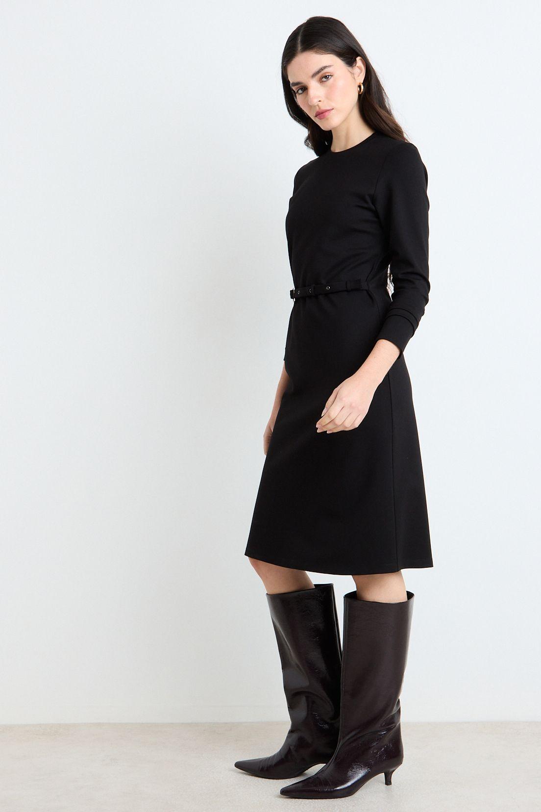 Vestido Largo Negro Ash 13007225001102-3