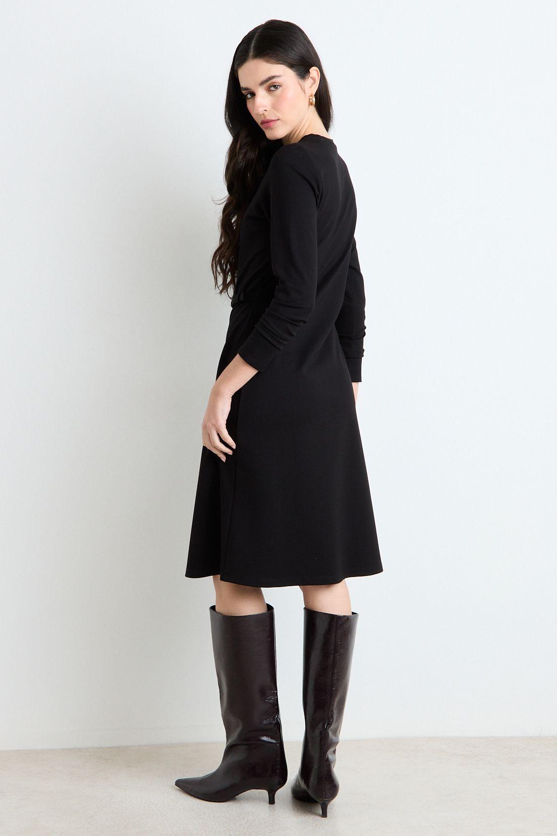 Vestido Largo Negro Ash 13007225001102-4
