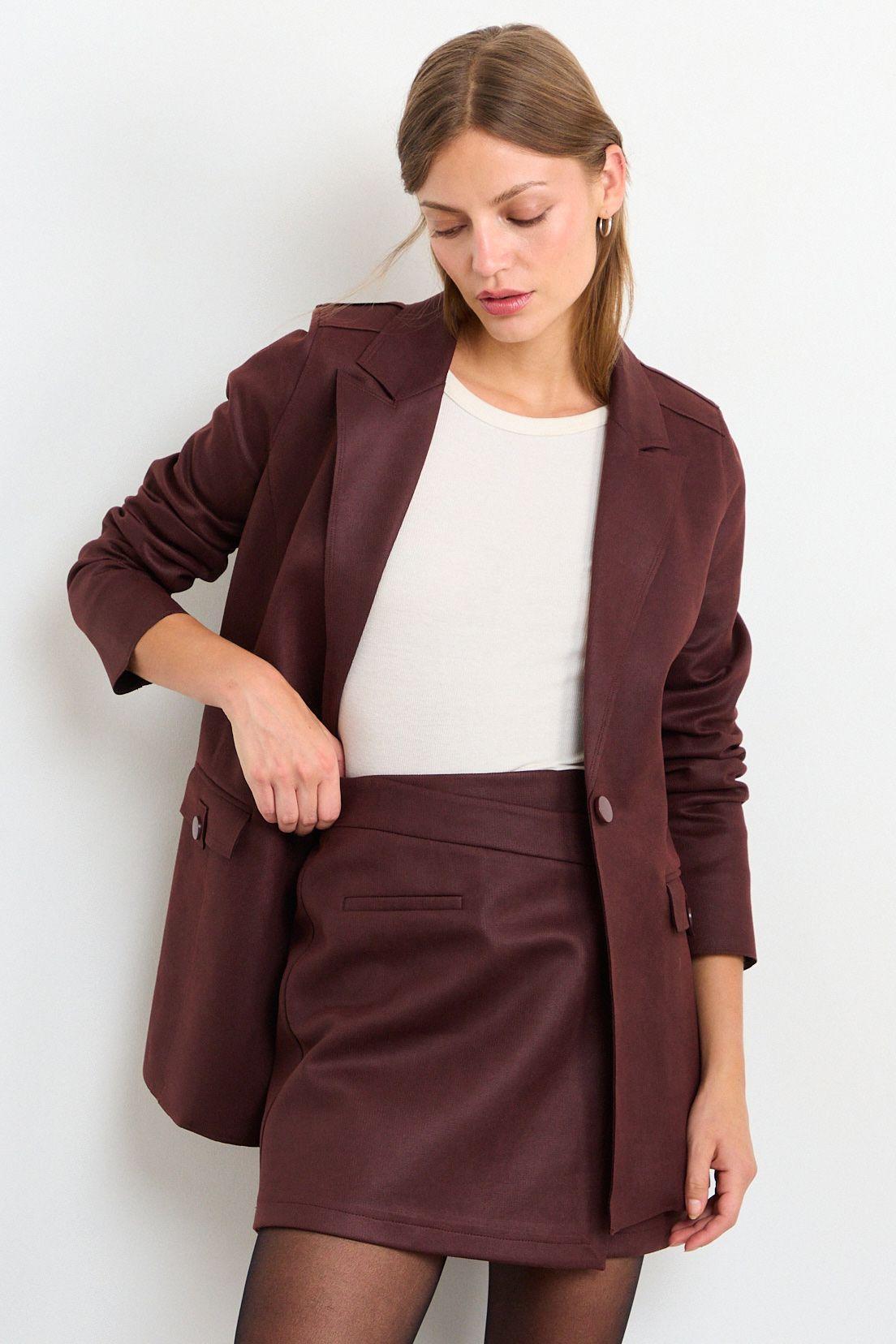 Blazer Liso Café iO 16020126010109-1