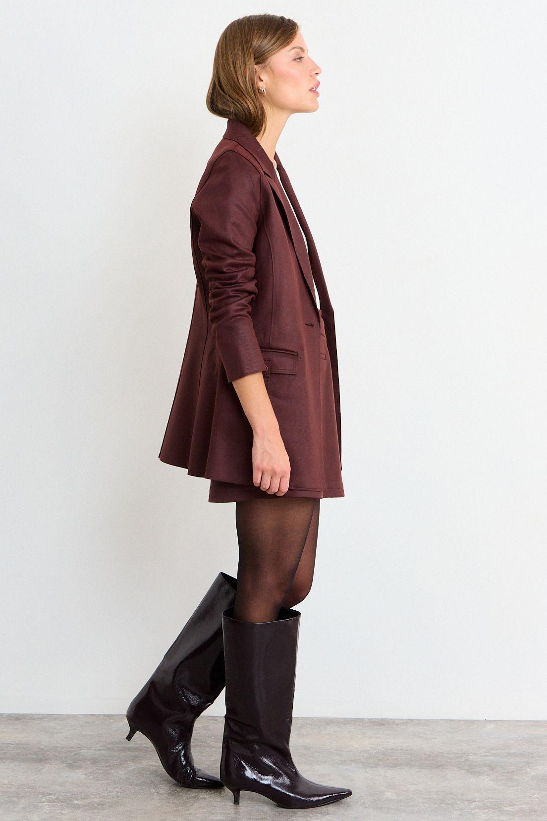 Blazer Liso Café iO 16020126010109-4